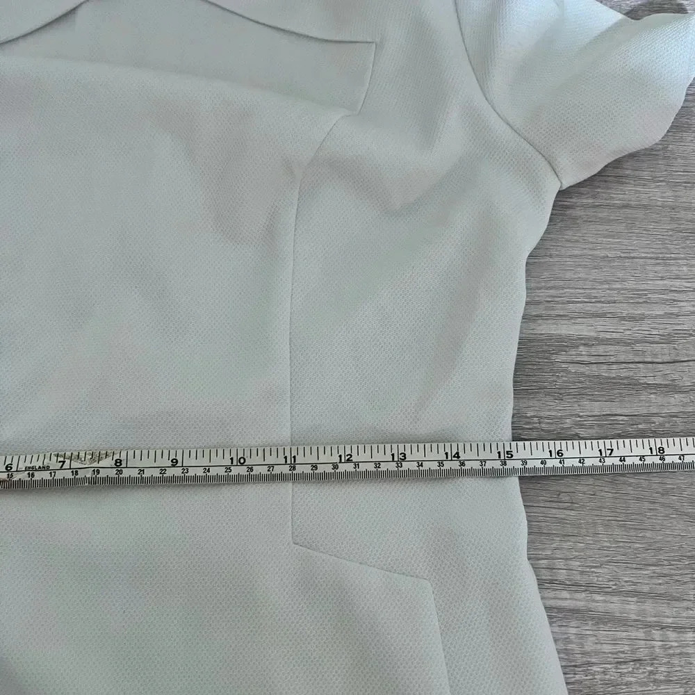 Banana Republic White Dress Size 6 - Picture 11 of 12